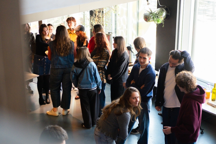 Étudiant·es au cinéma