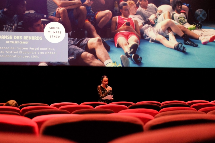 Étudiant·es au cinéma