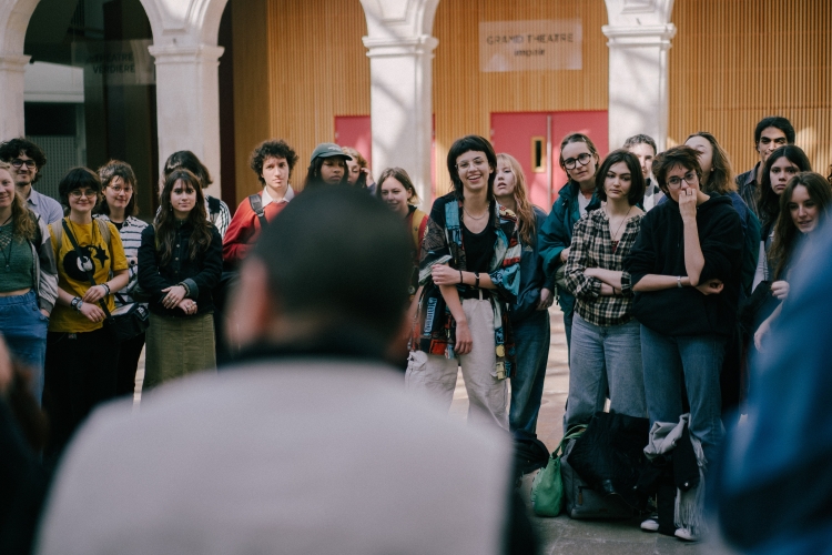 Étudiant·es au cinéma