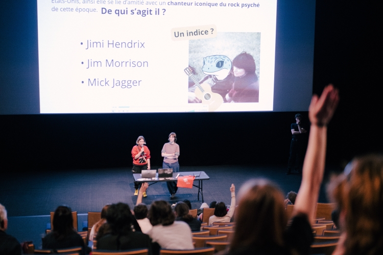 Étudiant·es au cinéma