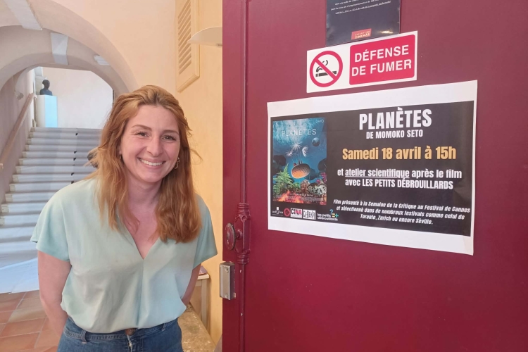 Tournée du co-scénariste et ateliers sciences – 𝙋𝙡𝙖𝙣𝙚̀𝙩𝙚𝙨