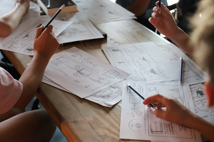 AVP Régionale et Atelier initiation au storyboard – 𝙄𝙣 𝙒𝙖𝙫𝙚𝙨