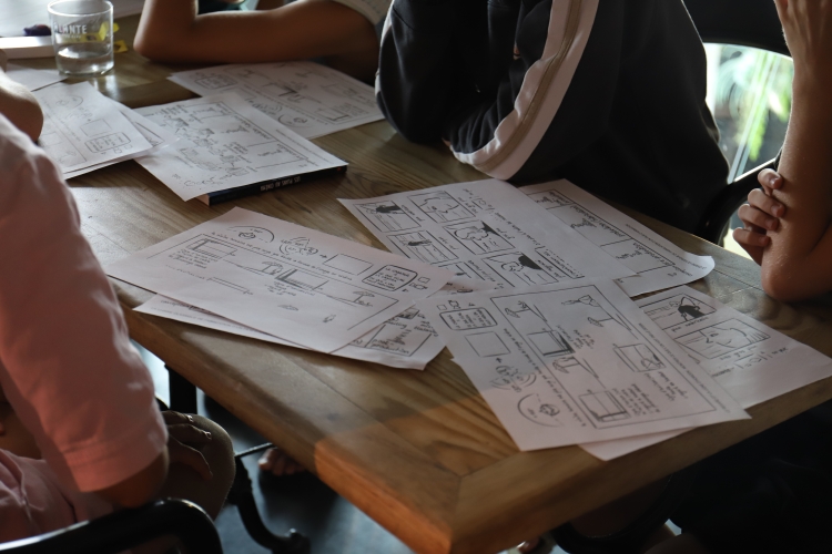 AVP Régionale et Atelier initiation au storyboard – 𝙄𝙣 𝙒𝙖𝙫𝙚𝙨